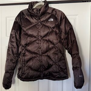 The North Face Women's Dark Brown Puffer Jacket